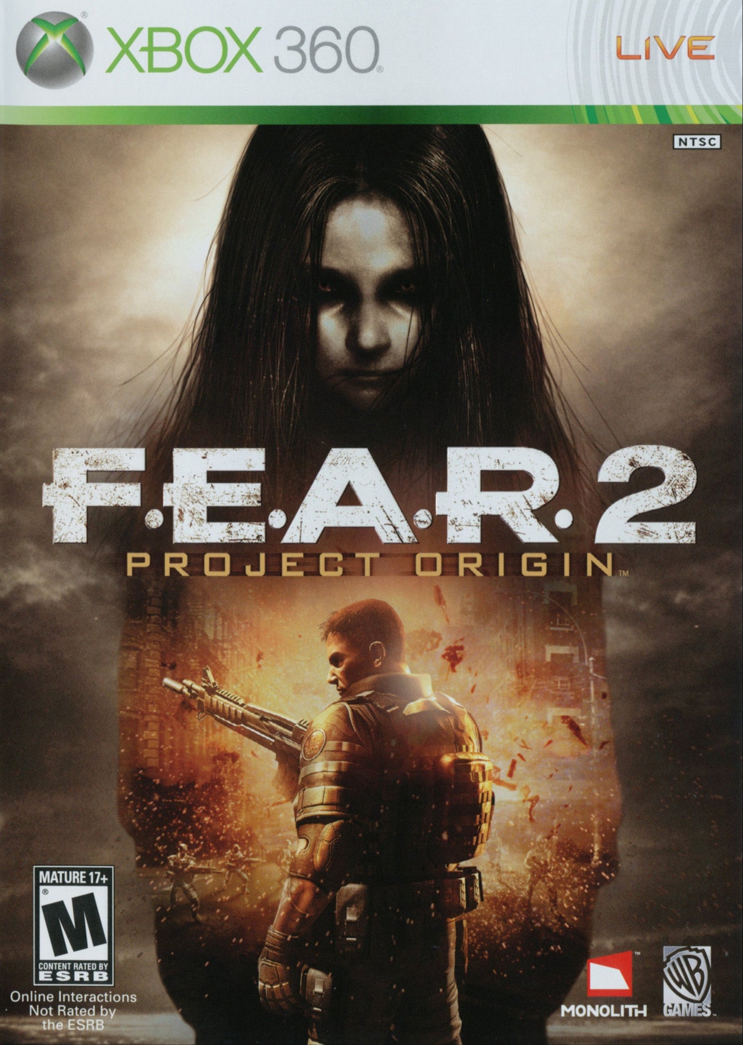 F.E.A.R. 2 Project Origin Xbox 360