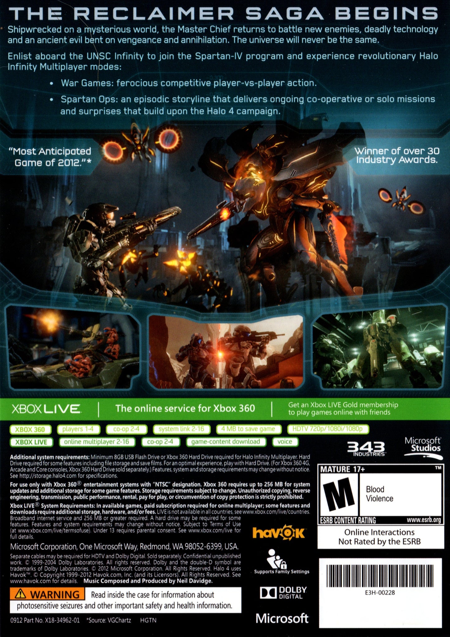 Halo 4 Xbox 360