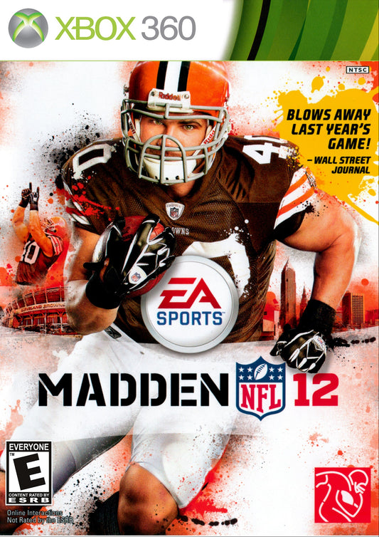 Madden NFL 12 Xbox 360