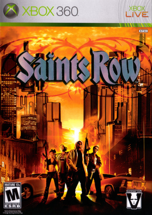 Saints Row Xbox 360