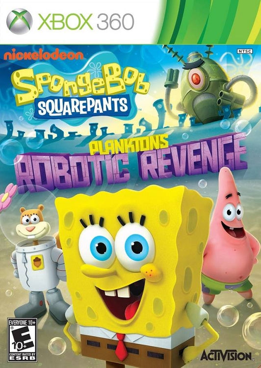 SpongeBob SquarePants: Plankton's Robotic Revenge Xbox 360