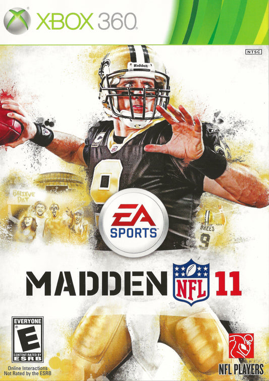 Madden NFL 11 Xbox 360