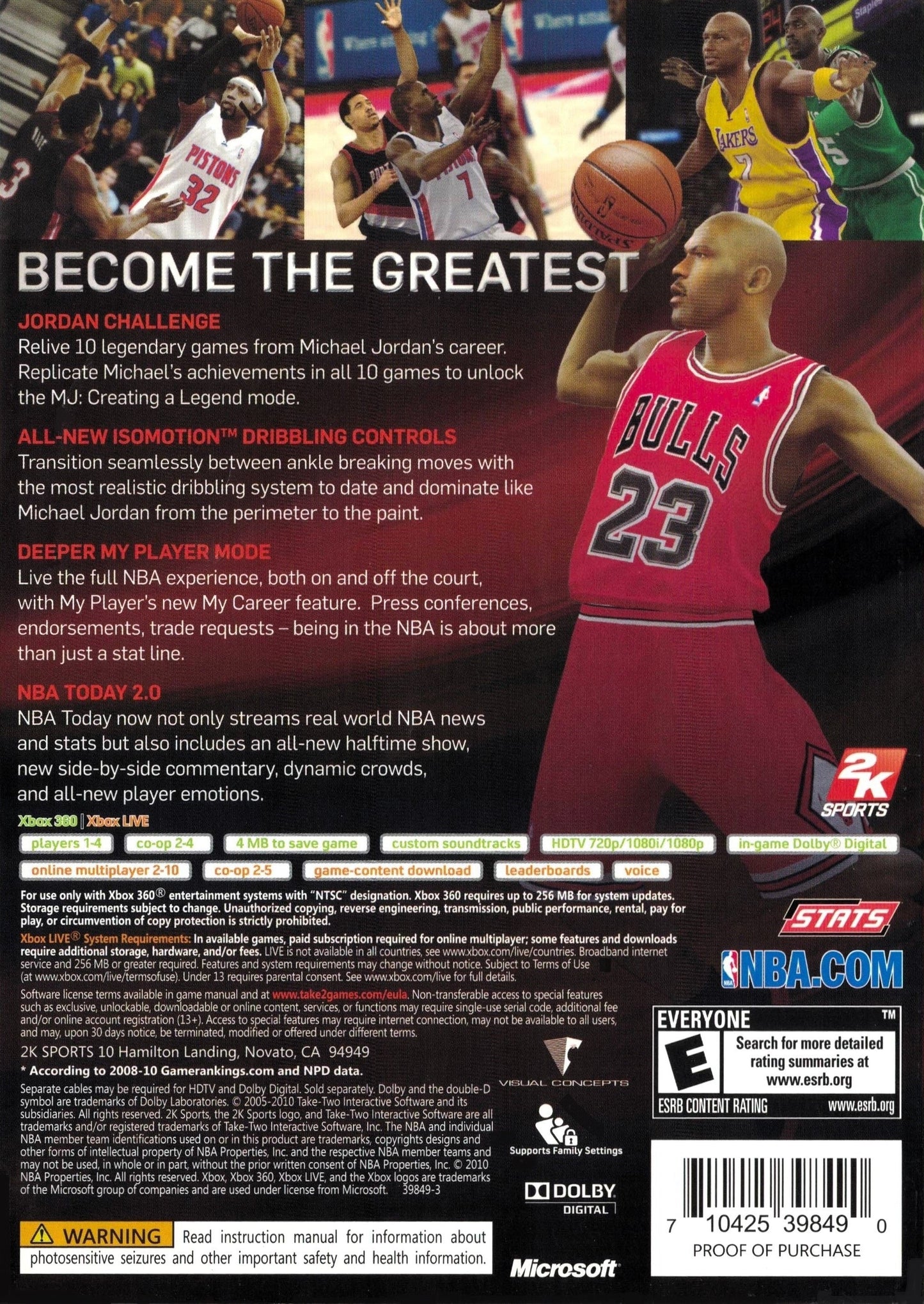 NBA 2K11 Xbox 360