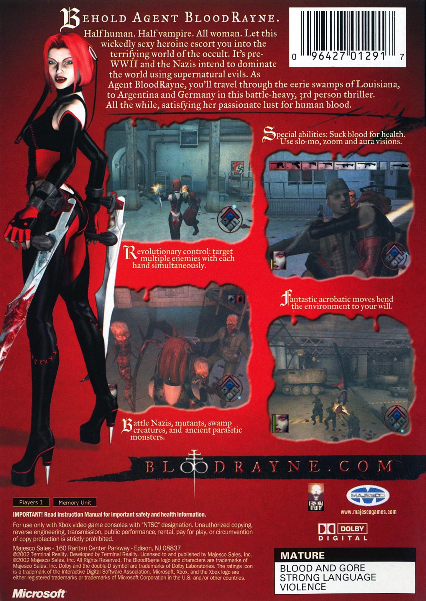 Bloodrayne Xbox