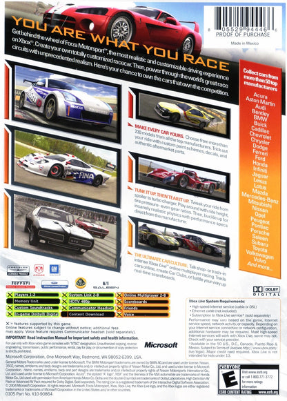 Forza Motorsport Xbox