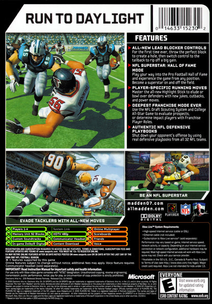 Madden 2007 Xbox