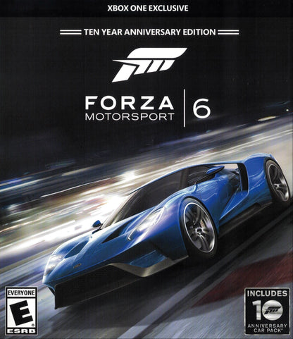 Forza Motorsport 6 Xbox One