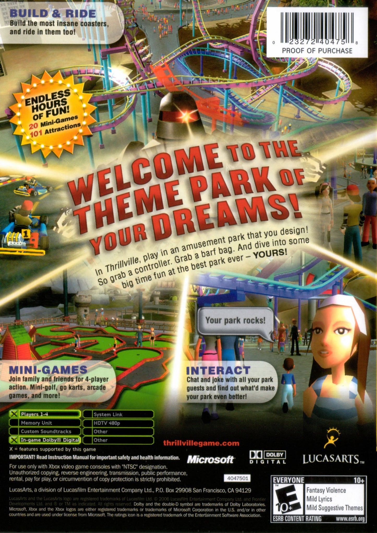 Thrillville Xbox