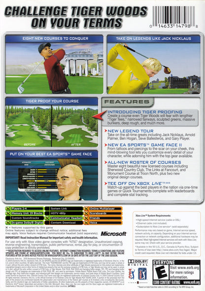 Tiger Woods 2005 Xbox