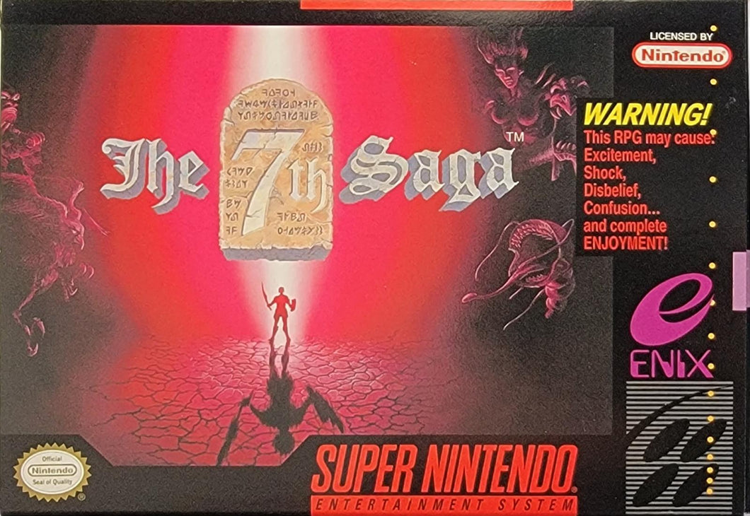 The 7th Saga Super Nintendo