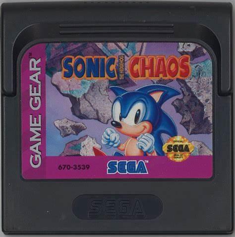 Sonic Chaos Sega Game Gear Loose