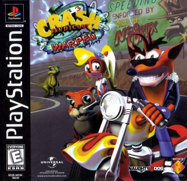Crash Bandicoot Warped Playstation