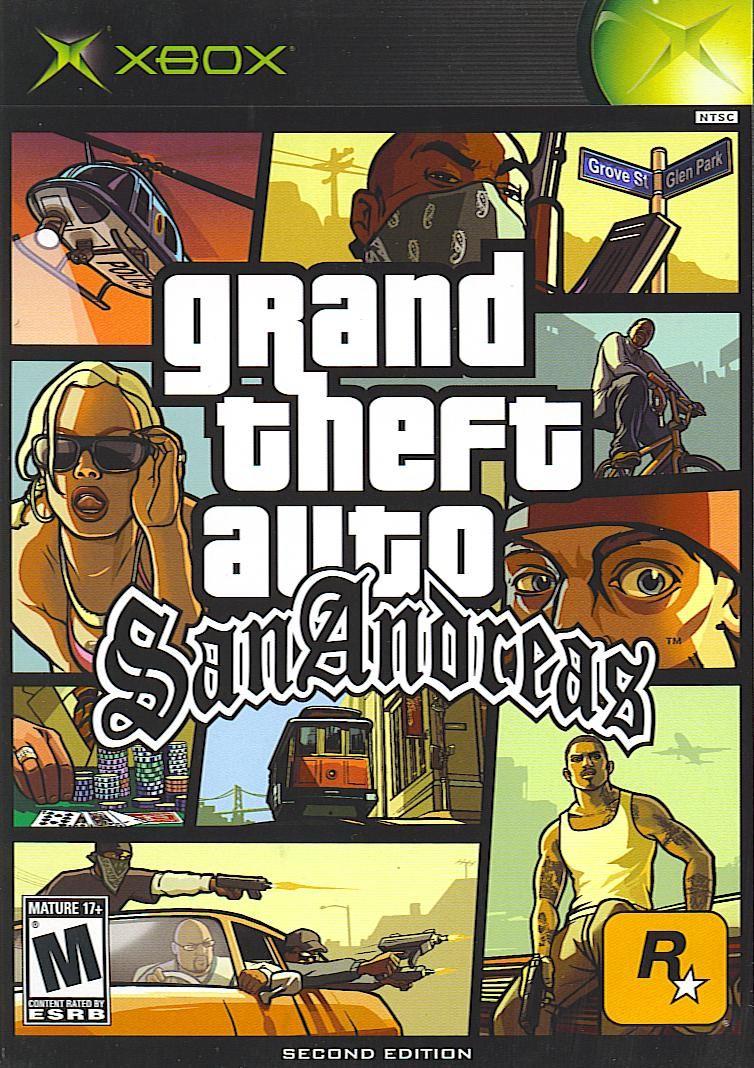 Grand Theft Auto San Andreas: Second Edition Xbox