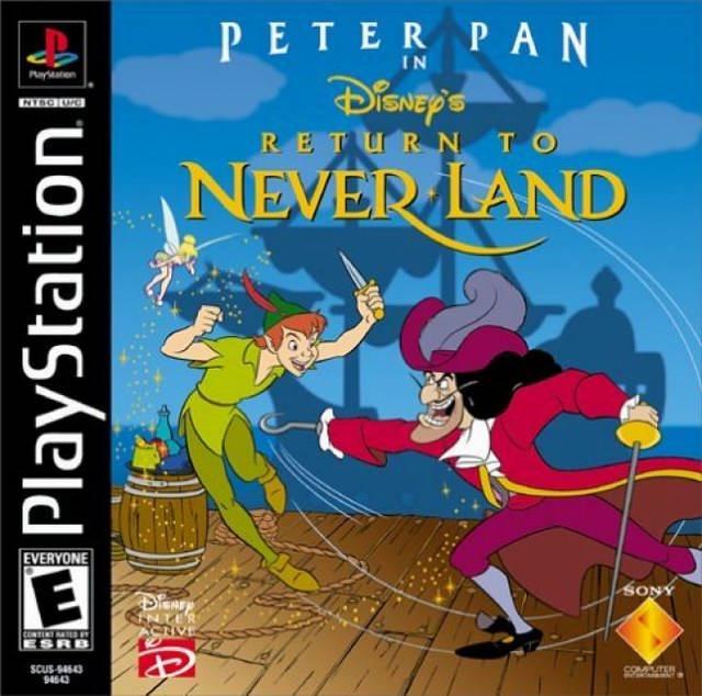 Peter Pan Return To Neverland Playstation