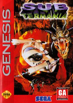 Sub Terrania Sega Genesis