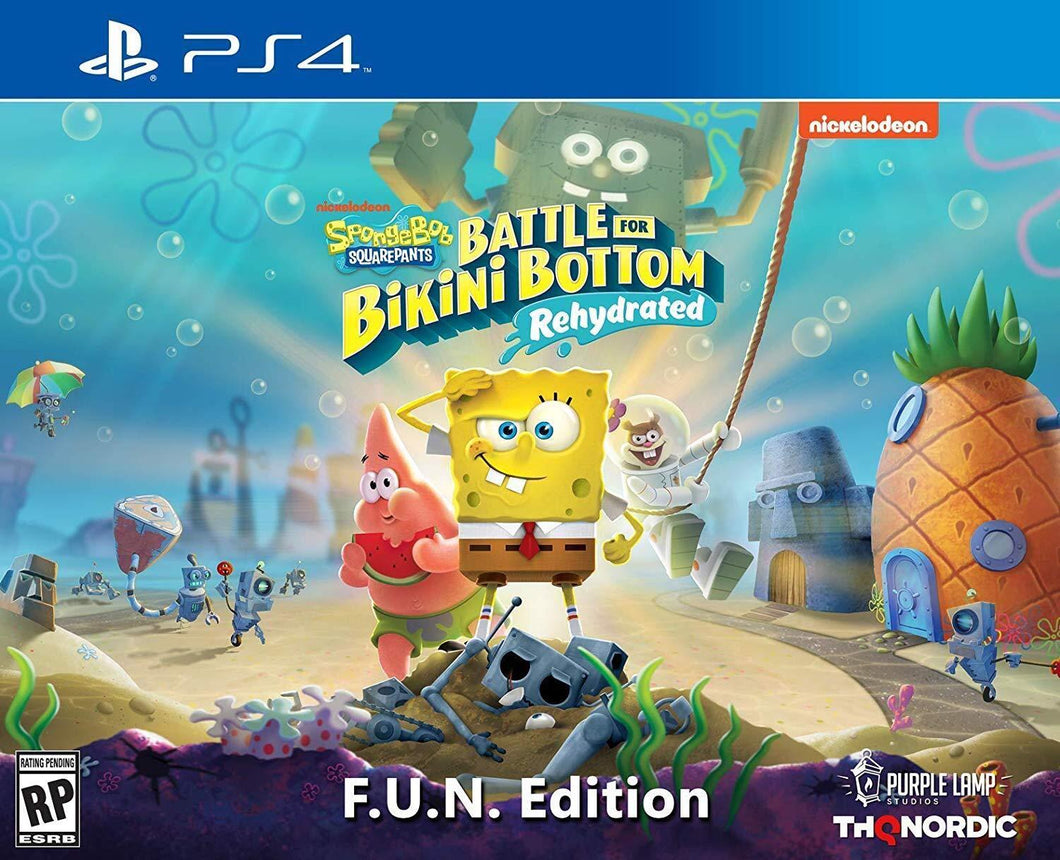 SpongeBob SquarePants Battle For Bikini Bottom Rehydrated [Fun Edition] Playstation 4