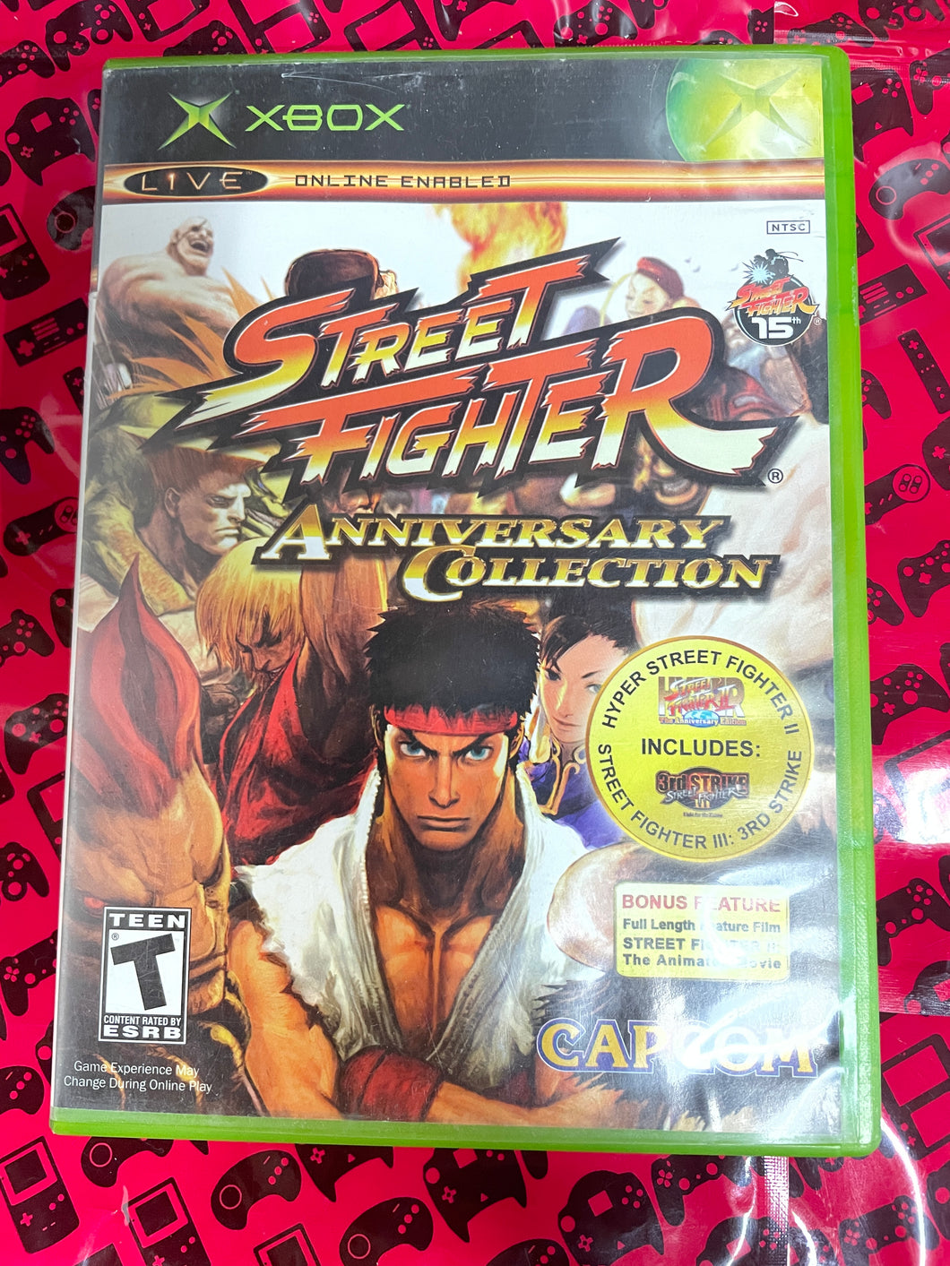 Street Fighter Anniversary Xbox No Manual