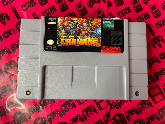 Total Carnage Super Nintendo