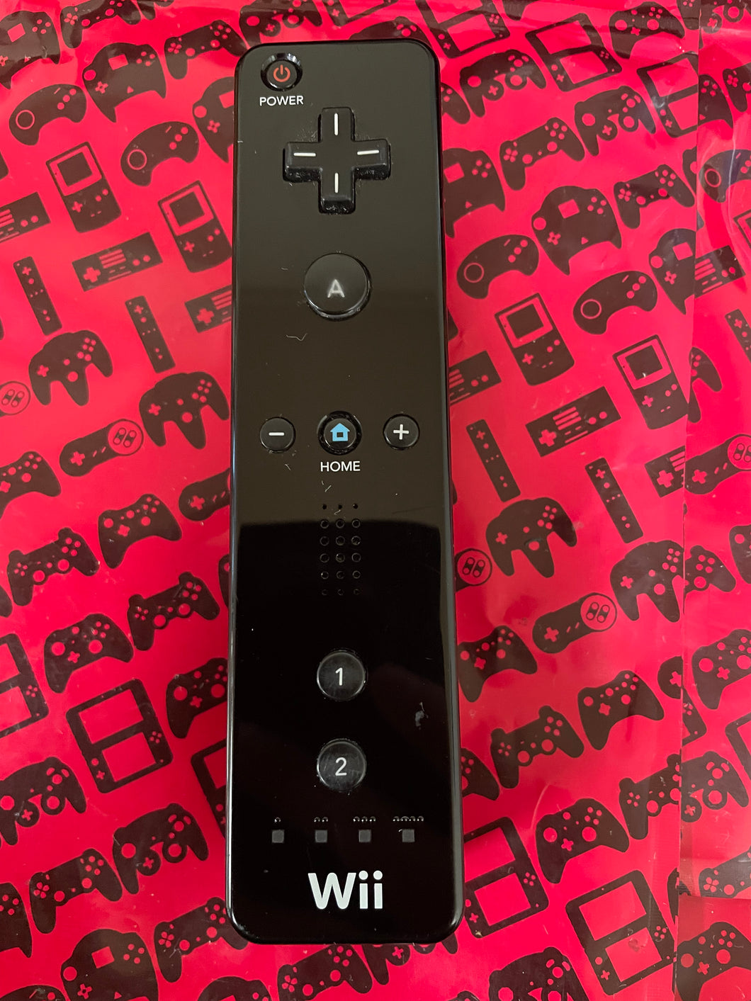 Black Wii Remote Controller