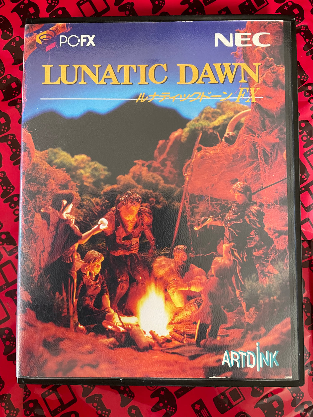 LUNATIC DAWN JP PC-FX Complete