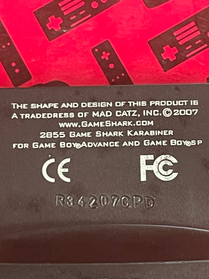 Black GameShark (2855) GameBoy Advance