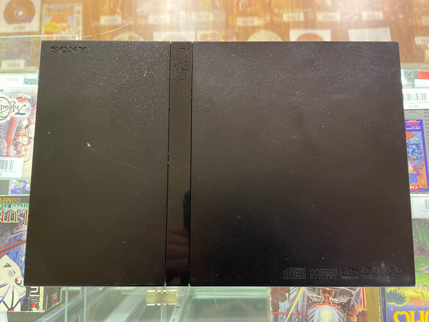 Black PS2 Slim Console (SCPH-77001) Playstation 2