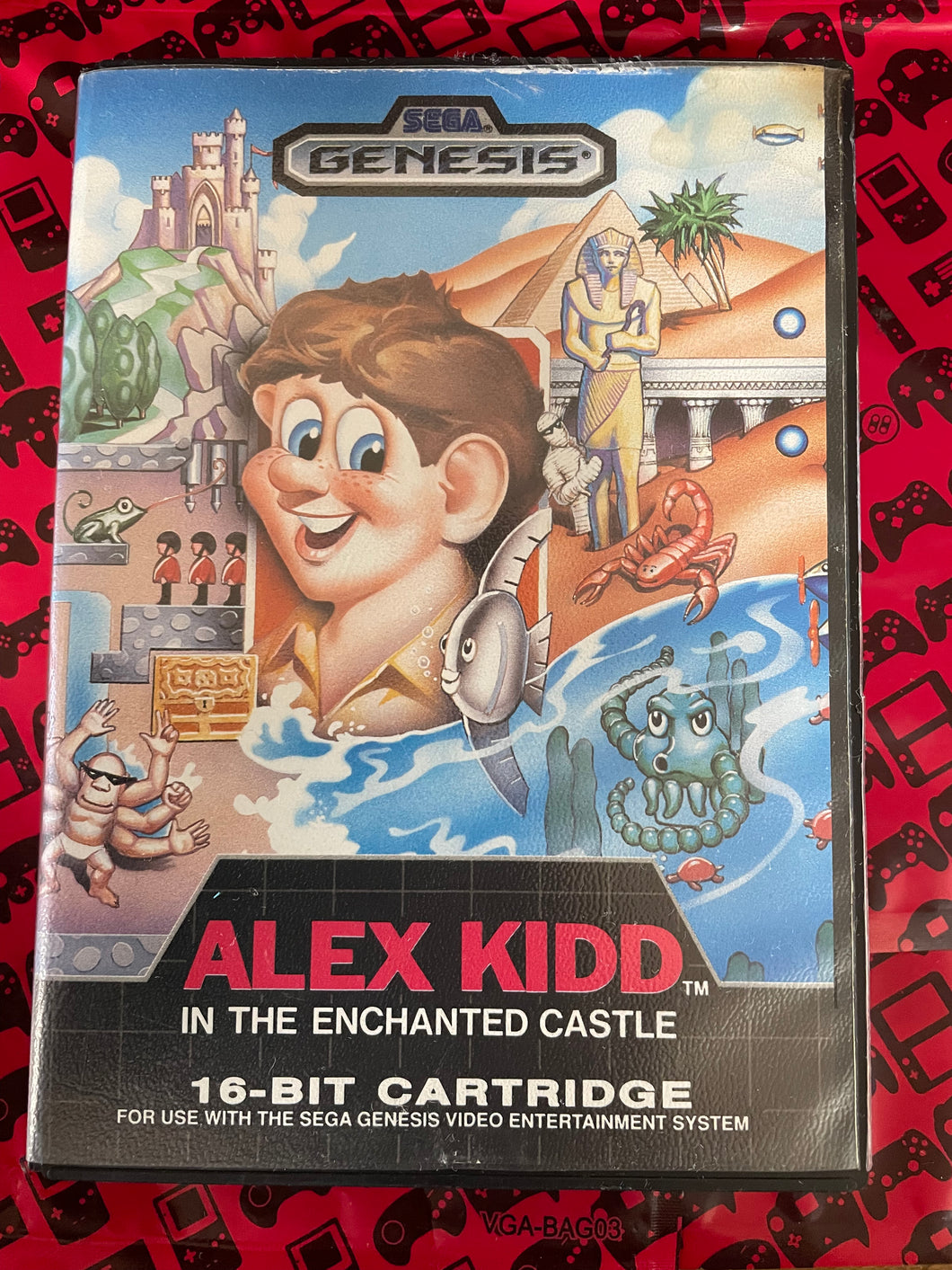 Alex Kidd In The Enchanted Castle Sega Genesis