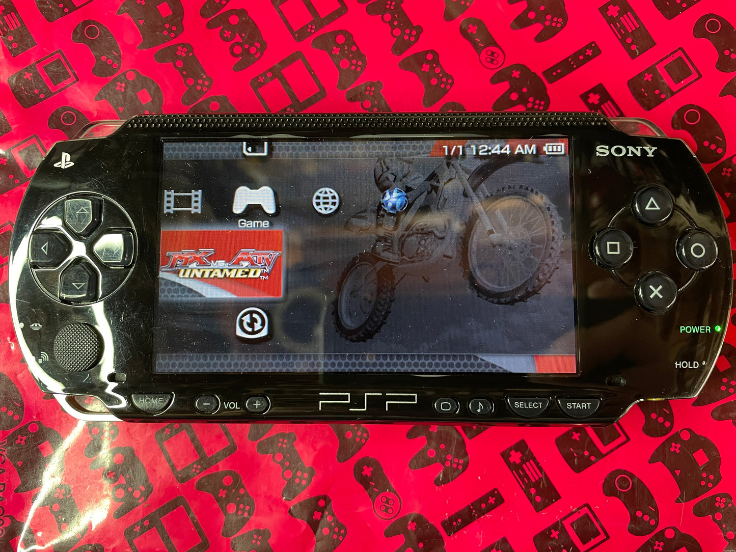 Black PSP 1001 Console