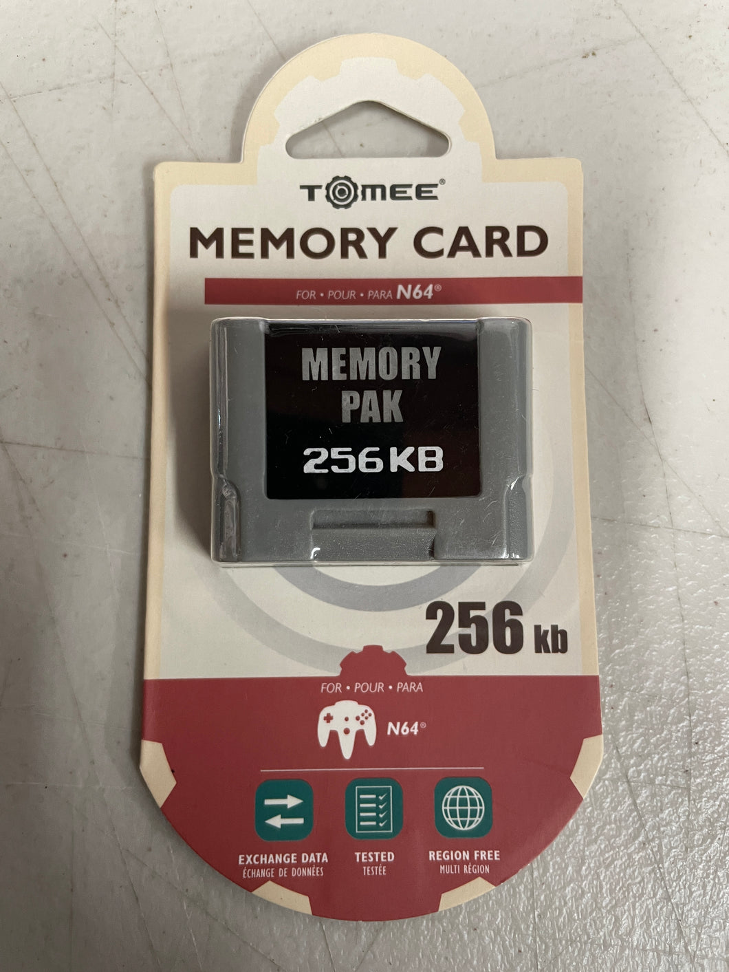 256KB N64 Memory Card