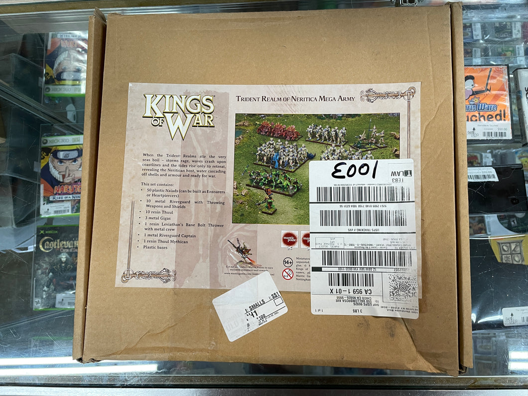 Kings of War MGKWR102 Trident Realm of Neritica Mega Army Force Box Set