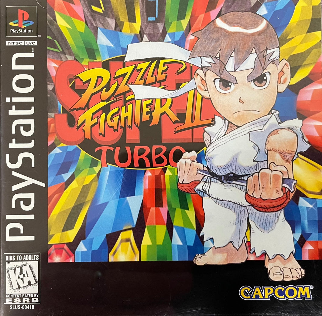 Super Puzzle Fighter II Turbo Playstation