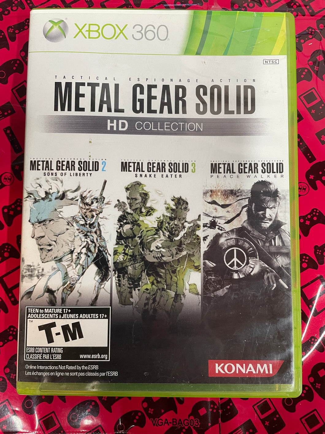 Metal Gear Solid HD Collection Xbox 360