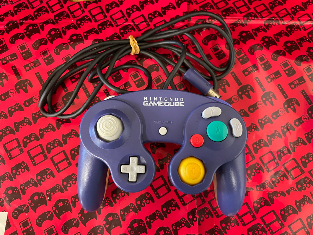 Gamecube Nintendo Controller Indigo/Purple And Clear DOL-003