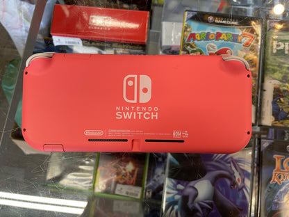 Coral Pink Nintendo Switch Lite Nintendo Switch