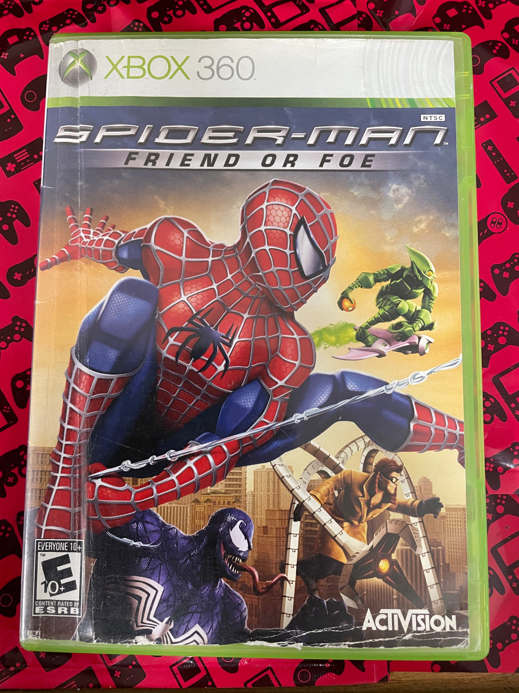 Spiderman Friend Or Foe Xbox 360 No Manual