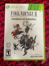 Load image into Gallery viewer, Final Fantasy XI: Seekers Of Adoulin Xbox 360 Complete
