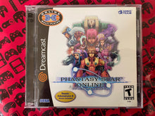 Load image into Gallery viewer, Phantasy Star Online Sega Dreamcast Complete
