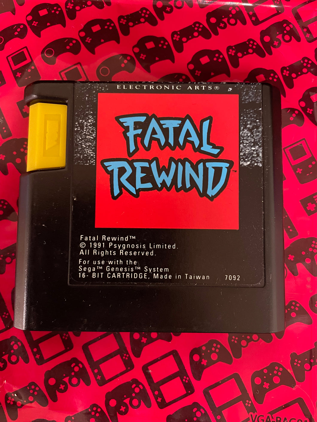 Fatal Rewind Killing Game Show Sega Genesis