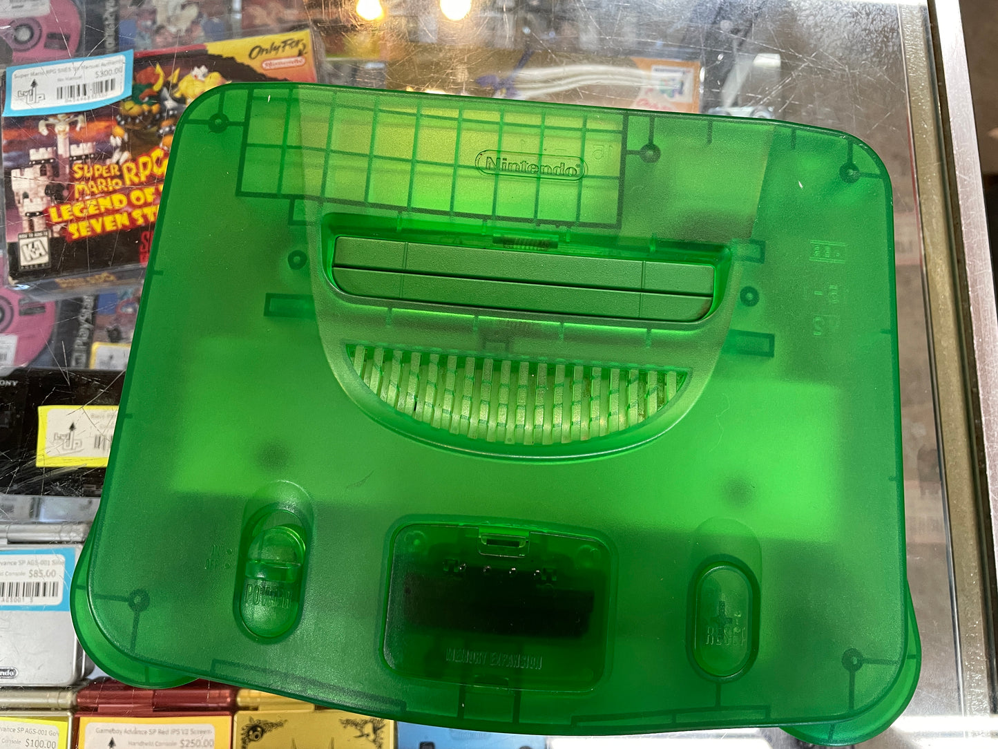 Jungle Green Funtastic N64 Console Nintendo 64
