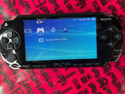 Black PSP 1001 Console