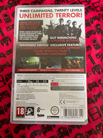 Zombie Army Trilogy PAL Nintendo Switch