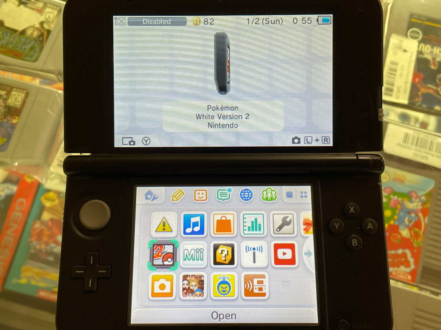 Black & Red Nintendo 3DS XL Nintendo 3DS