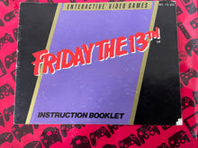 Load image into Gallery viewer, Friday The 13th NES Manual
