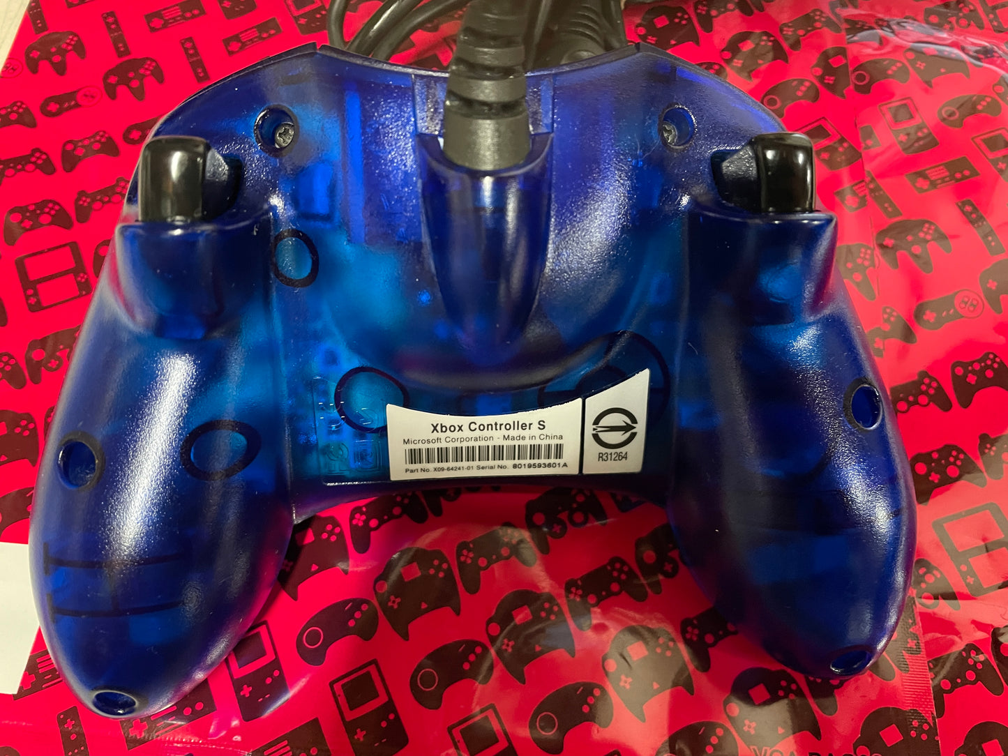 Blue Original (OG) Xbox Controller S Xbox