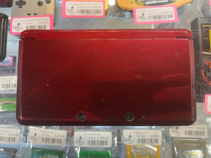 Flame Red Nintendo 3DS (CTR-001) Nintendo 3DS