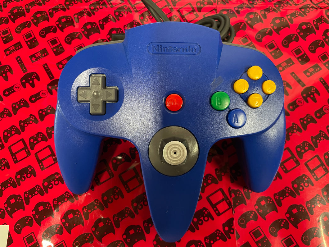 N64 Nintedo 64 Controller Blue