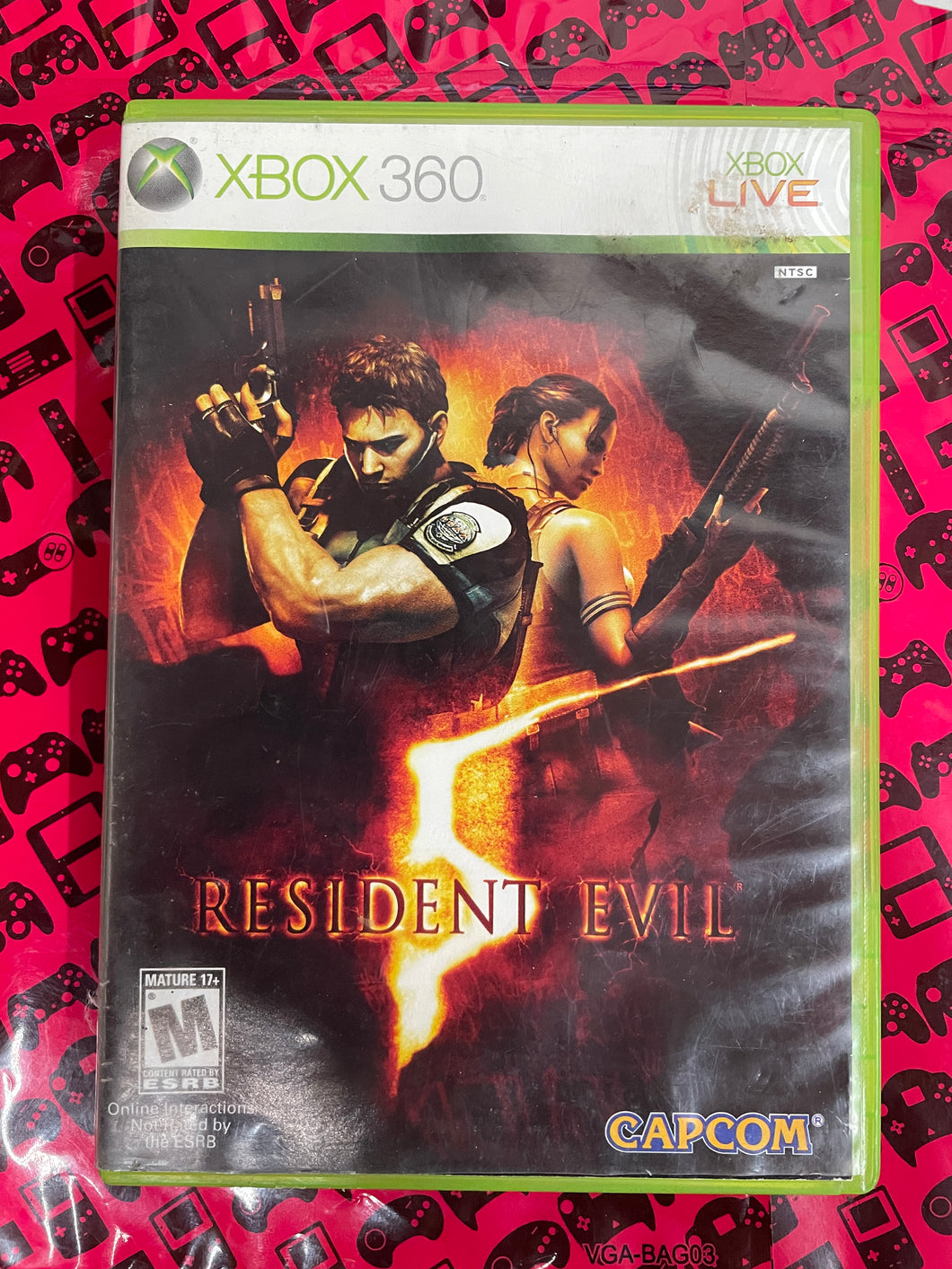 Resident Evil 5 Xbox 360 Complete