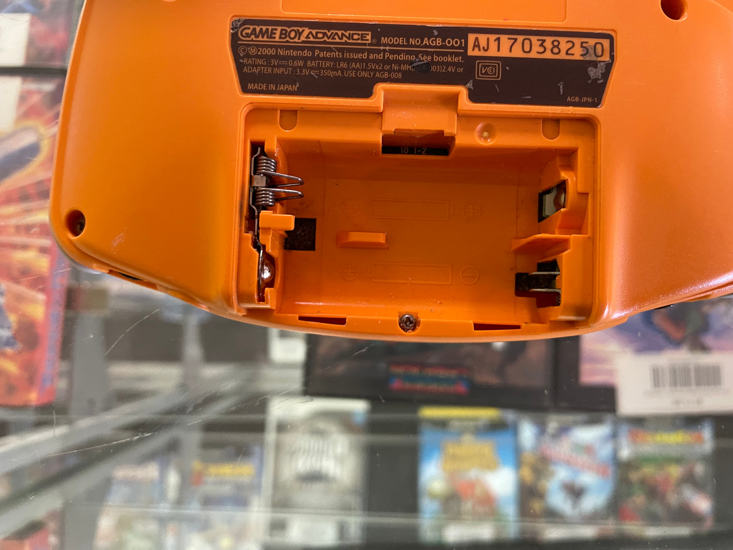 Spice Orange System [AGB-001] Gameboy Advance