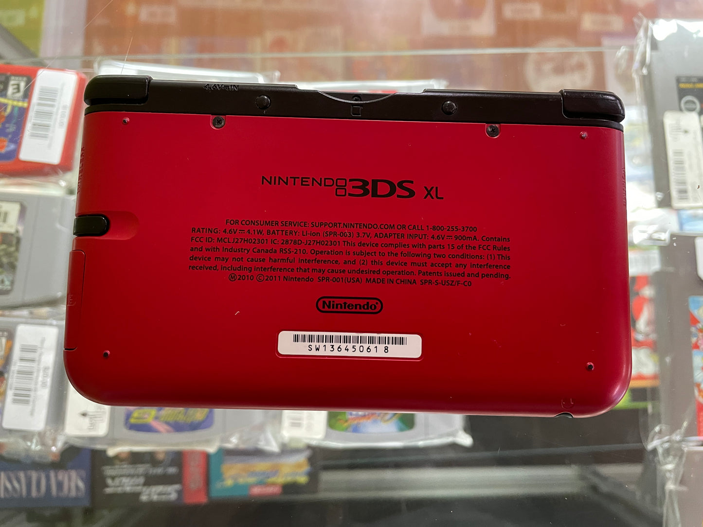 Black & Red Nintendo 3DS XL Nintendo 3DS