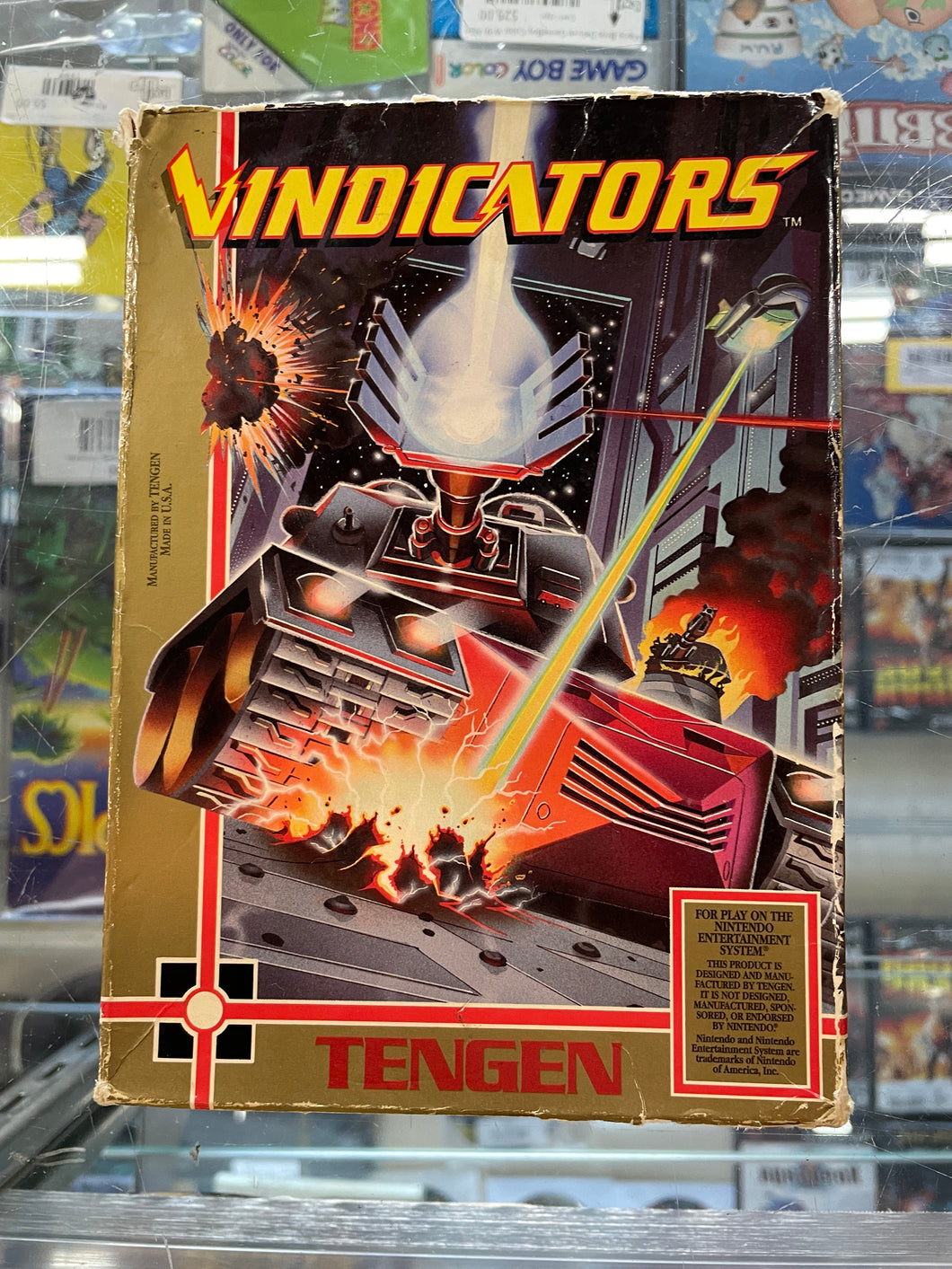 Vindicators NES No Manual
